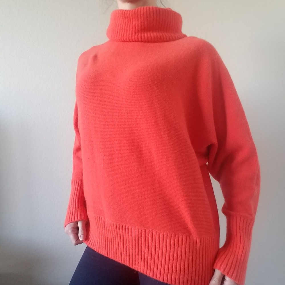 Banana Republic Oversized Sweater Orange